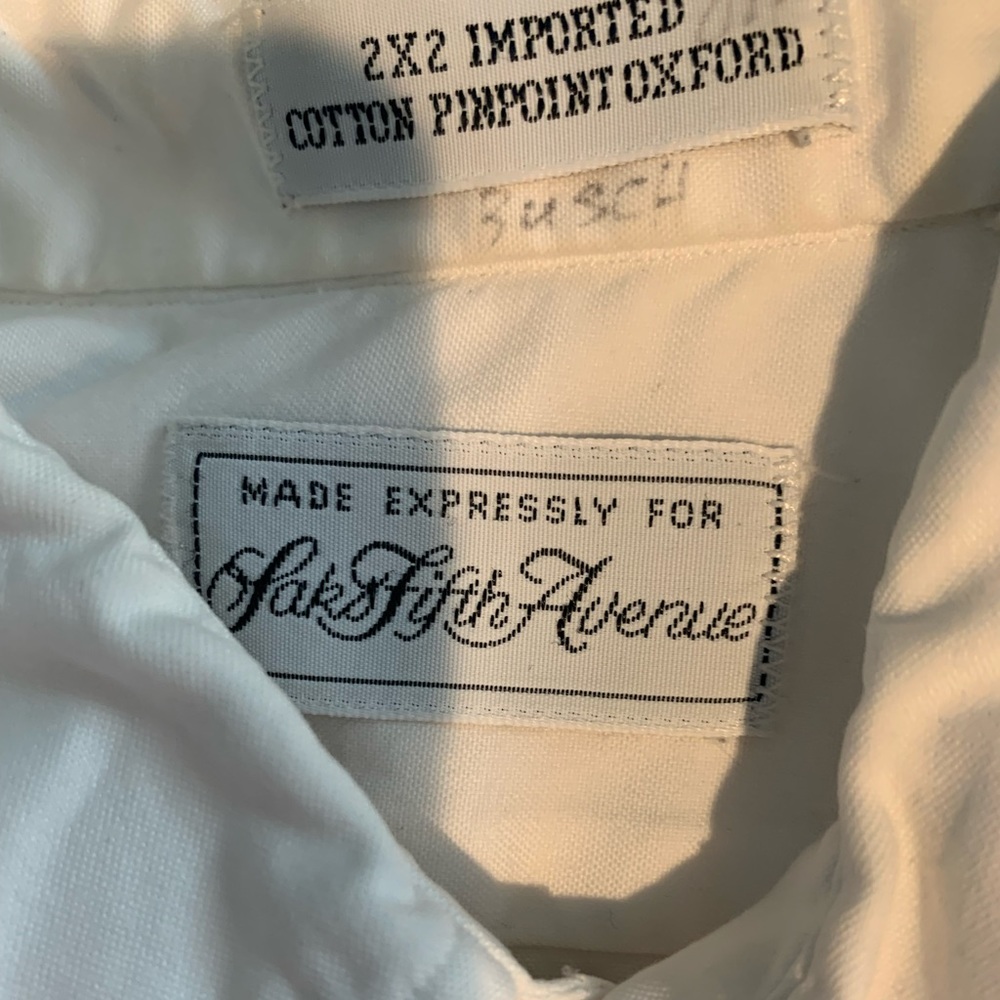 Sans Faith Avenue White dress shirt